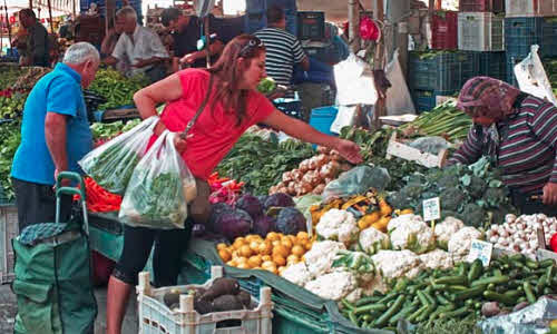 Рынок Кемер в Турции