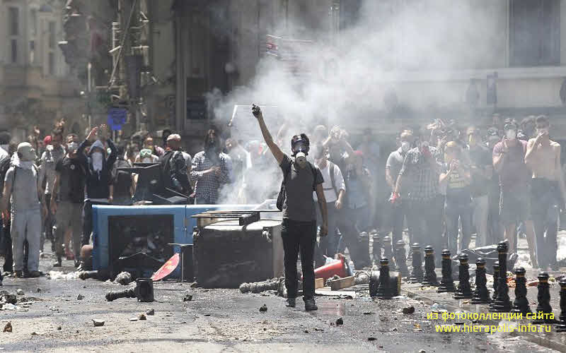 Беспорядки в Турции 3 июня 2016
