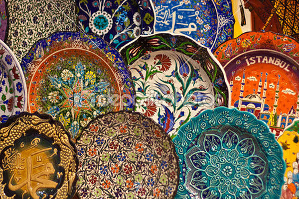 Керамика из Турецкии вазы тарелки