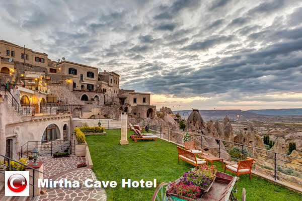 Отели Каппадокии с видом на воздушные шары  - Mirtha Cave Hotel