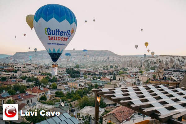 Отели Каппадокии с видом на воздушные шары  - Luvi Cave Hotel