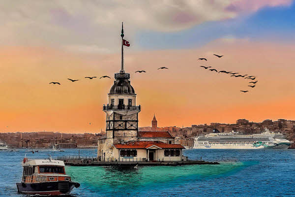 башни в Стамбуле