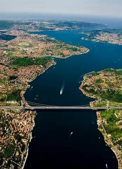 Босфор в Стамбуле, Турция