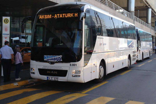 Автобусы HAVABUS в Стамбуле 2017 