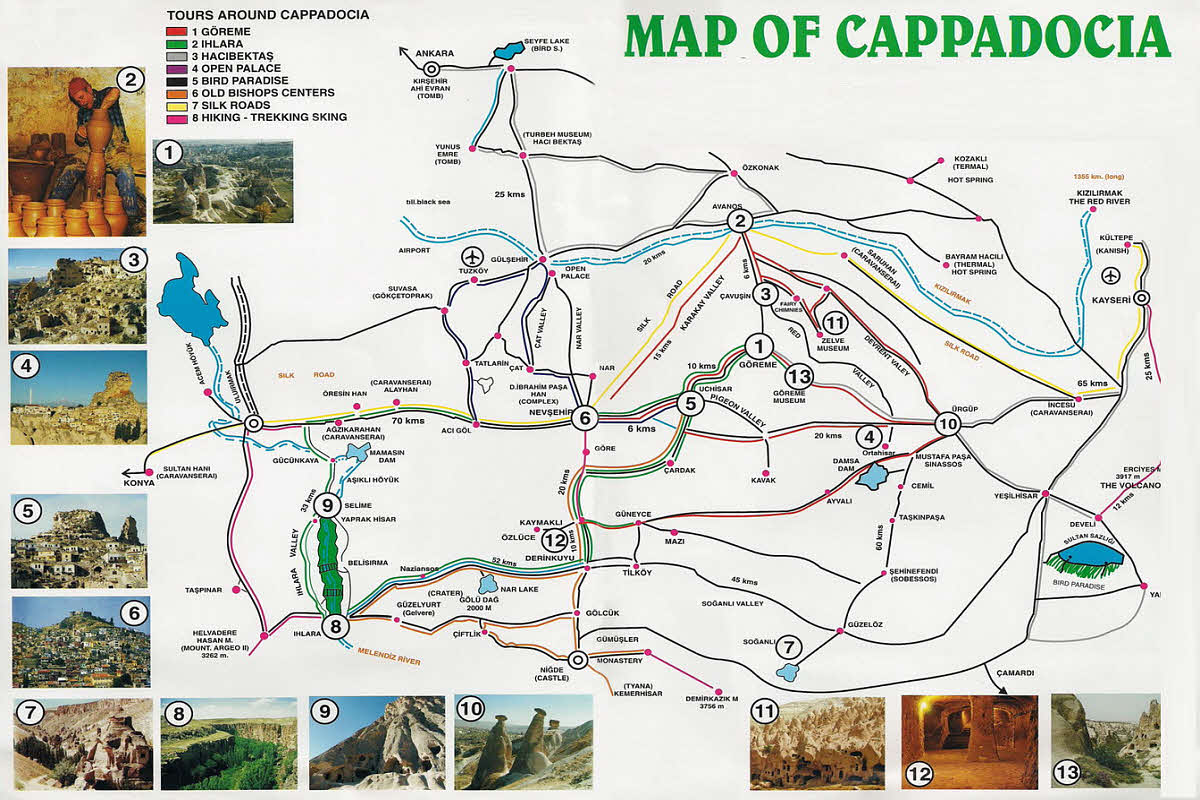  Зеленый маршрут в Каппадокии