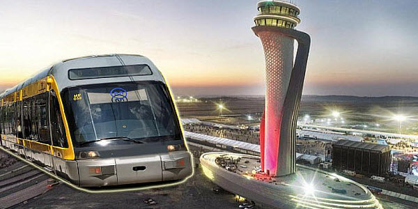 Новый аэропорт будет связан с Стамбулом линией метро в 2020 году