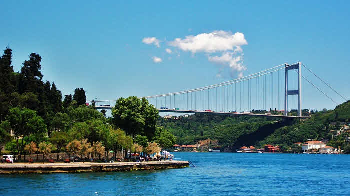 Второй босфорский мост в Стамбуле